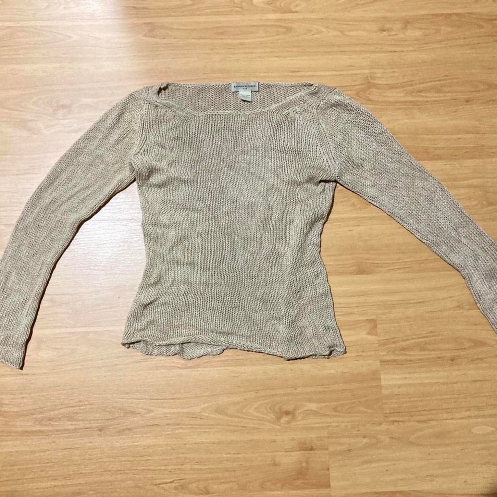 Banana Republic silk top